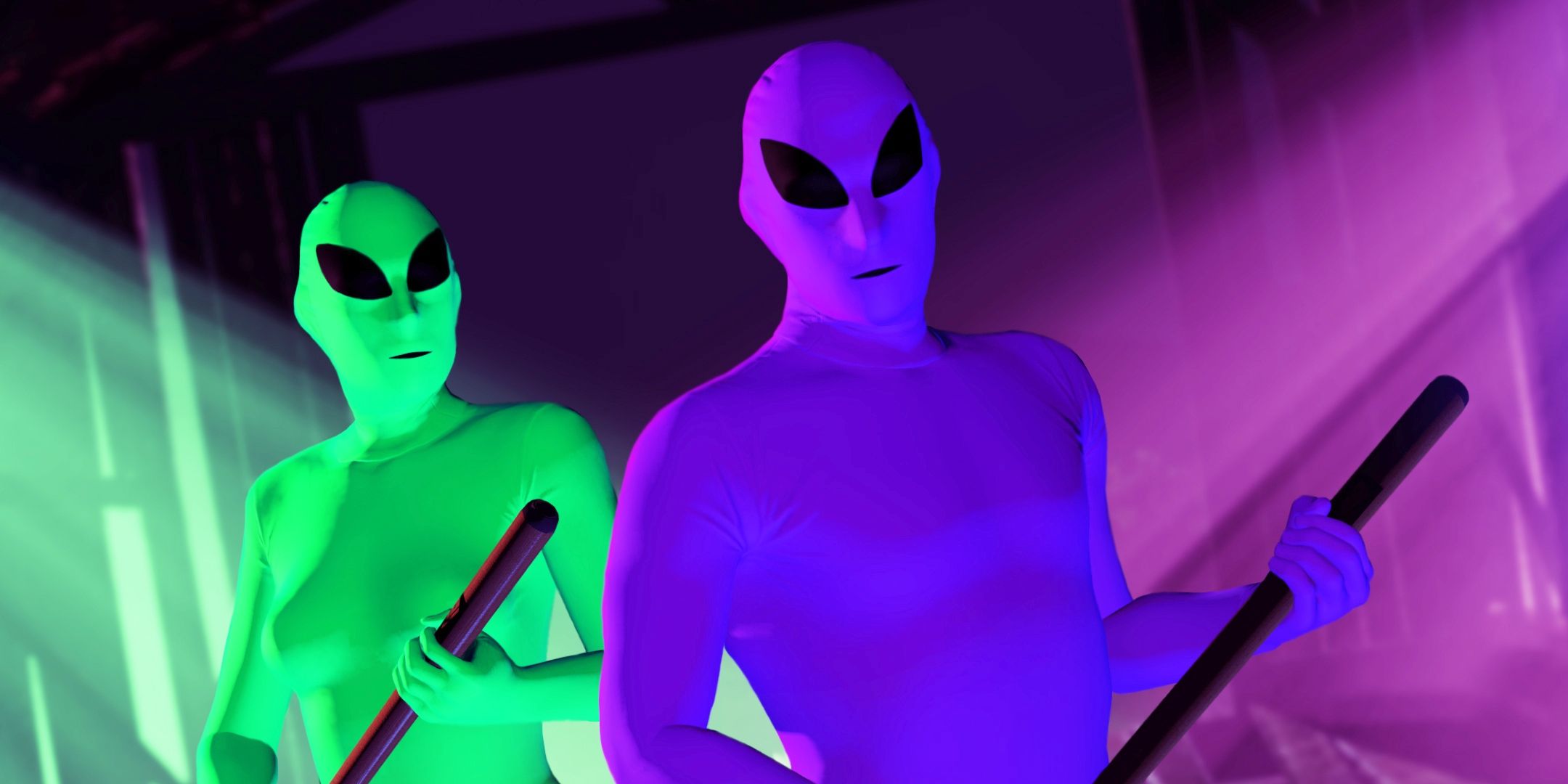 GTA Onlines Green & Purple Alien Gangs Are Having A Final War This Week