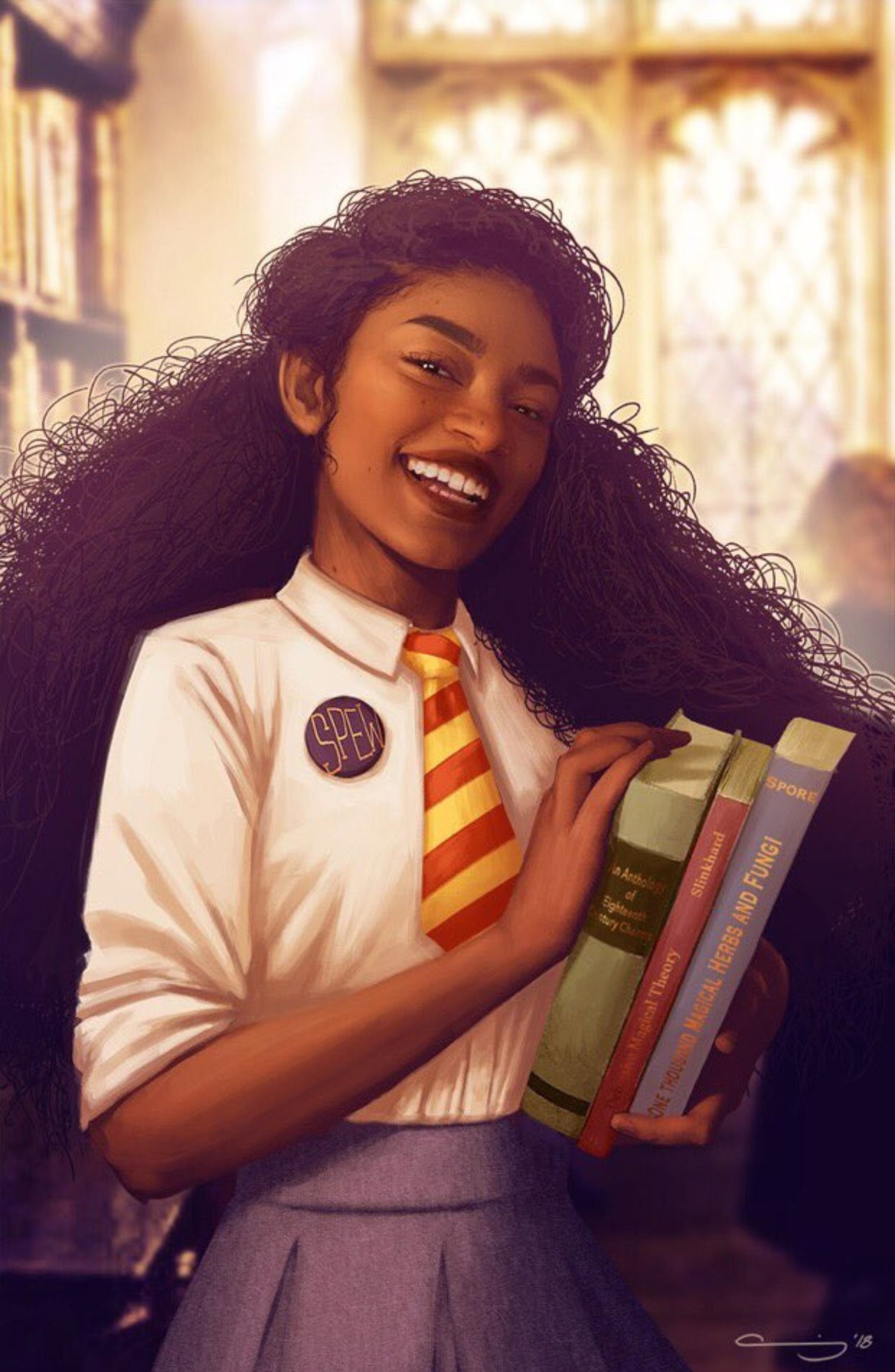 Harry Potter 10 Pieces Of Hermione Granger Fan Art Worthy Of The