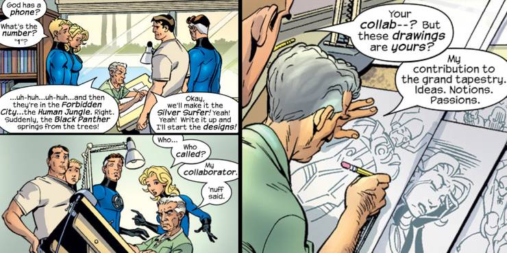 Jack Kirby est Dieu dans les comics Fantastic Four