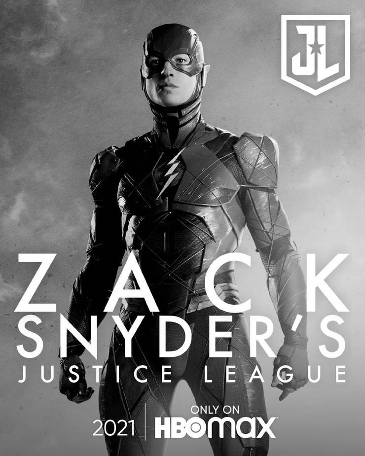 Justice League S Snyder Cut Character Posters Use Theatrical Release Images
