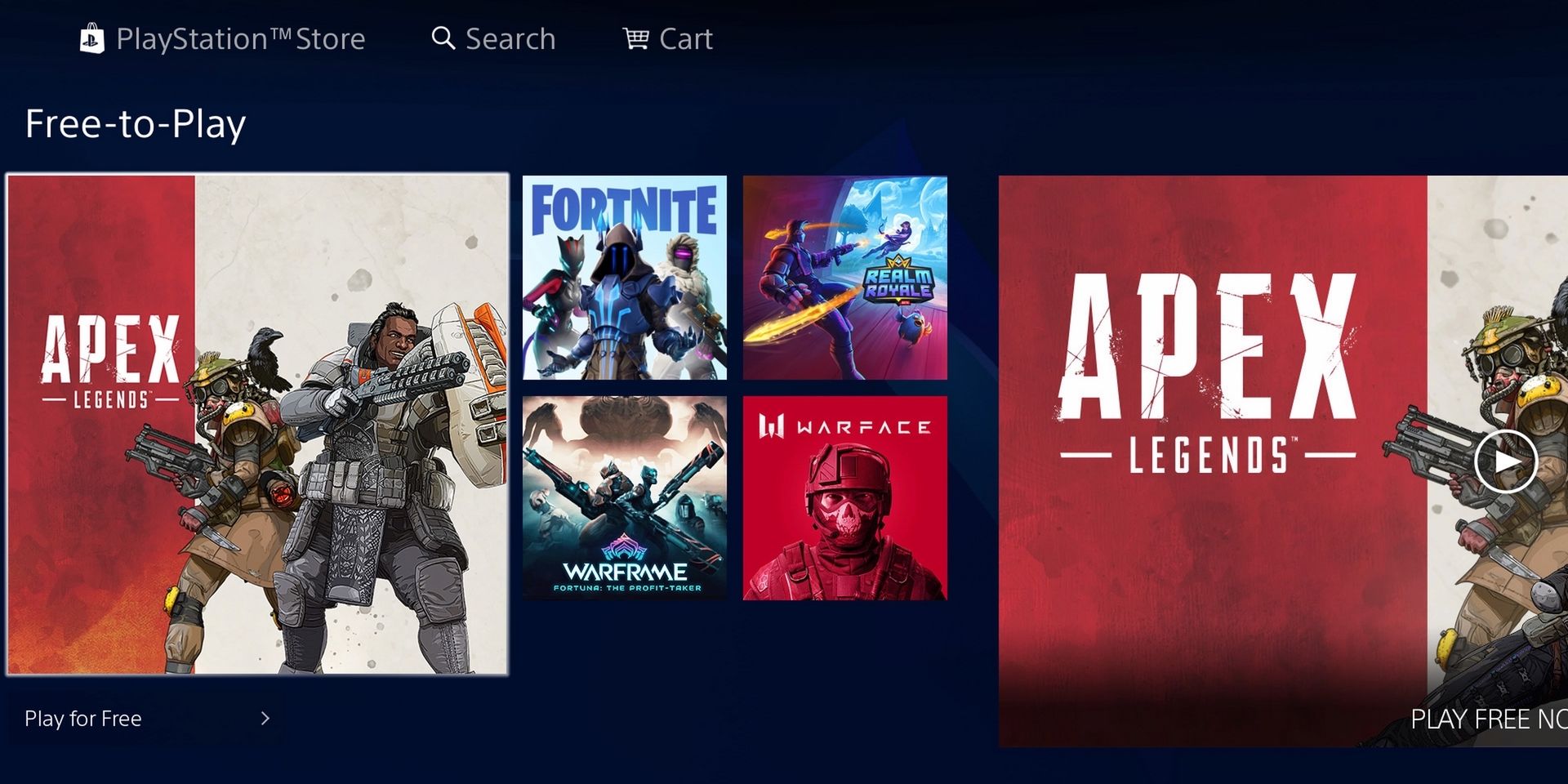 best free games in ps4 store