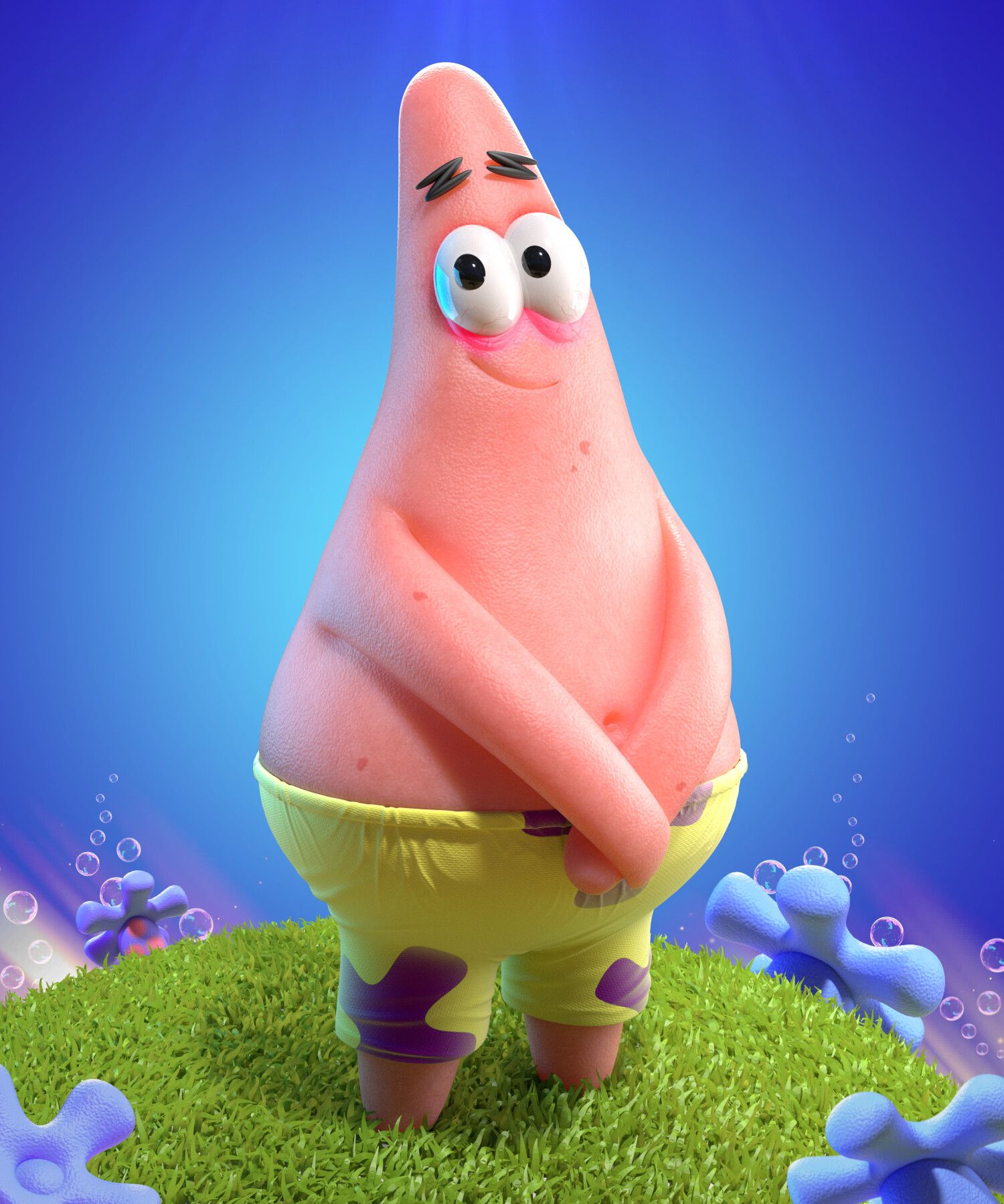 Patrick Star In Spongebob Squarepants Vector Art At Vecteezy