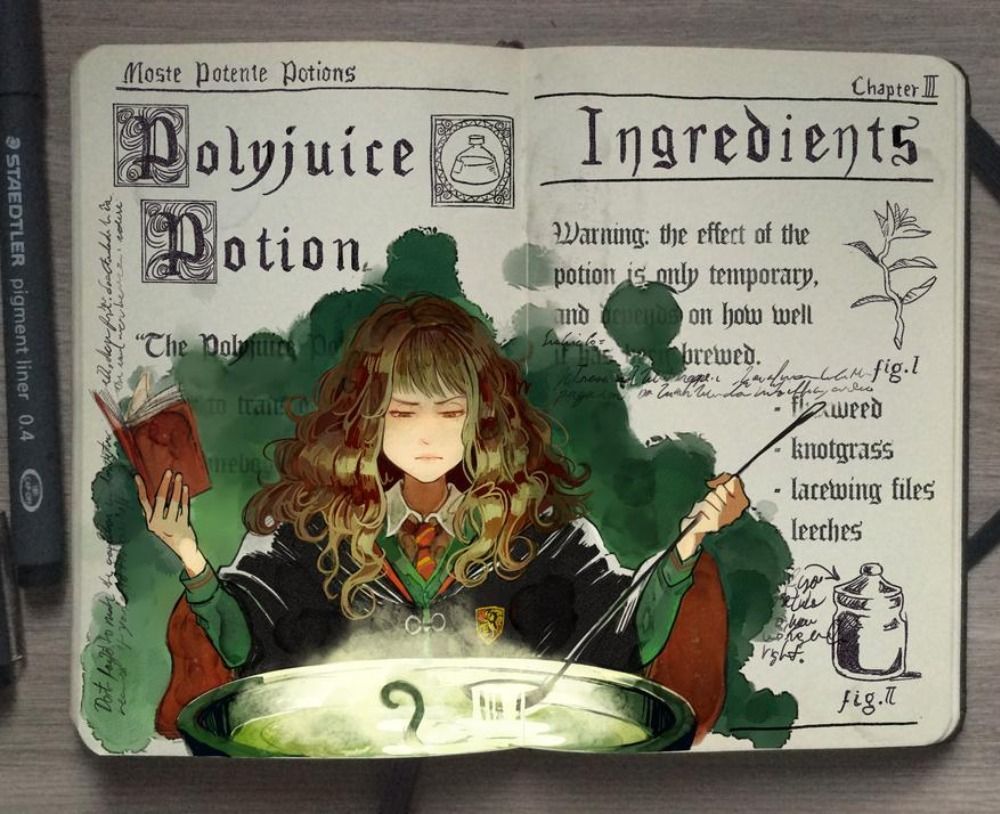 Harry Potter 10 Pieces Of Hermione Granger Fan Art Worthy Of The Brightest Witch Of Her Age 