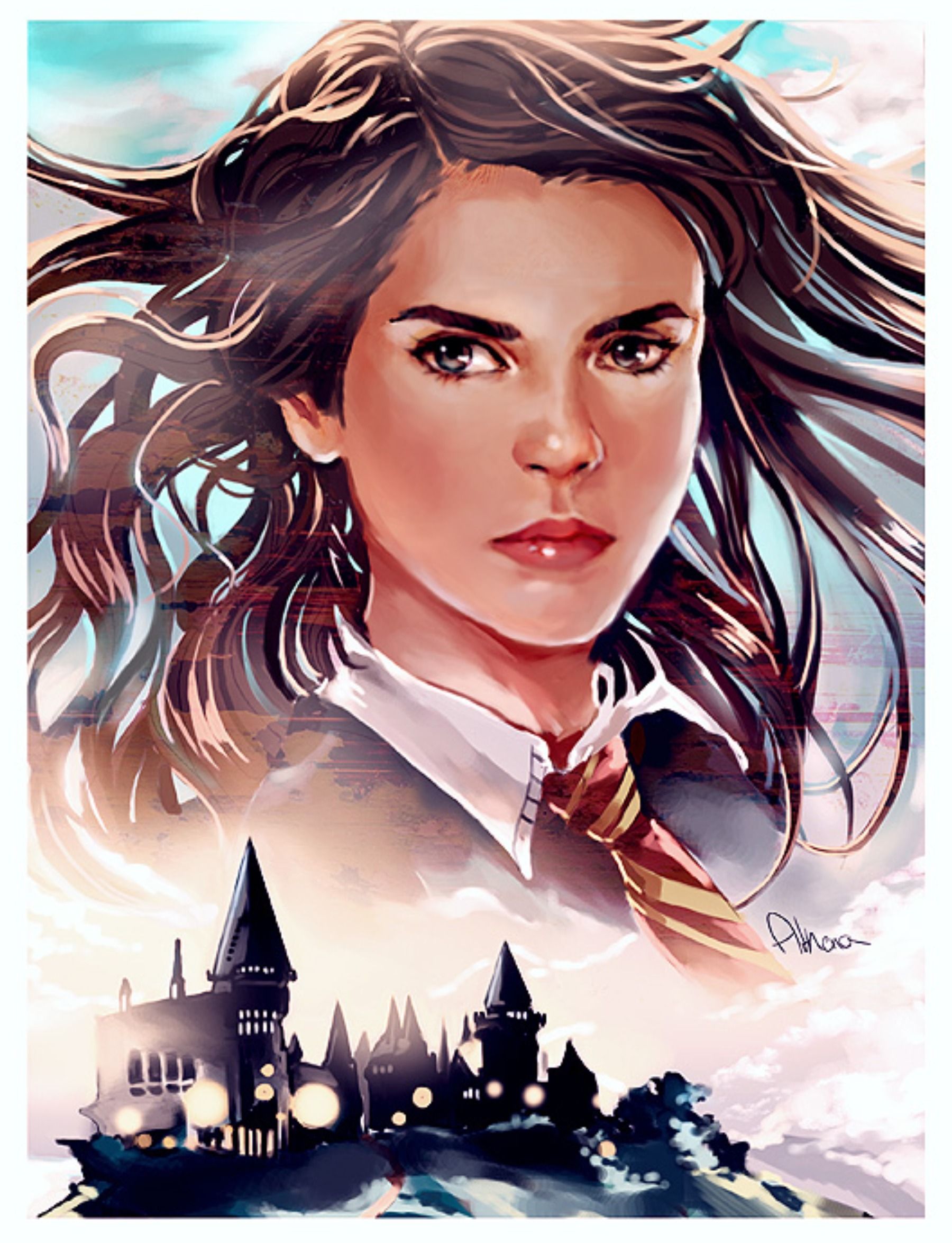 Harry Potter 10 Pieces Of Hermione Granger Fan Art Worthy Of The