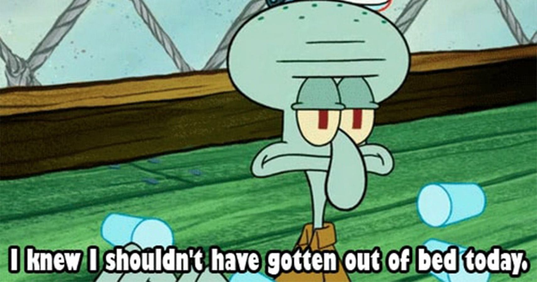 Spongebob Squarepants 10 Squidward Memes That Have Us Cry Laughing