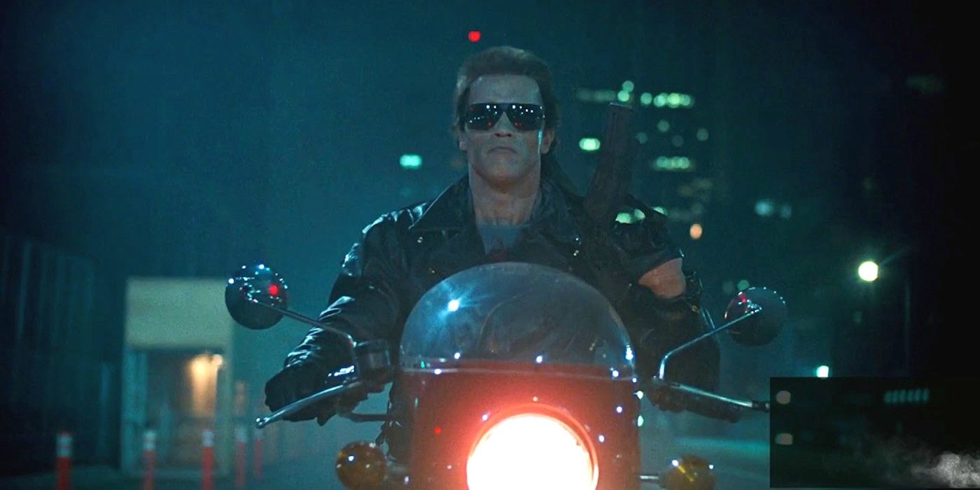Terminator 1984 Schwarzenegger Motorcycle