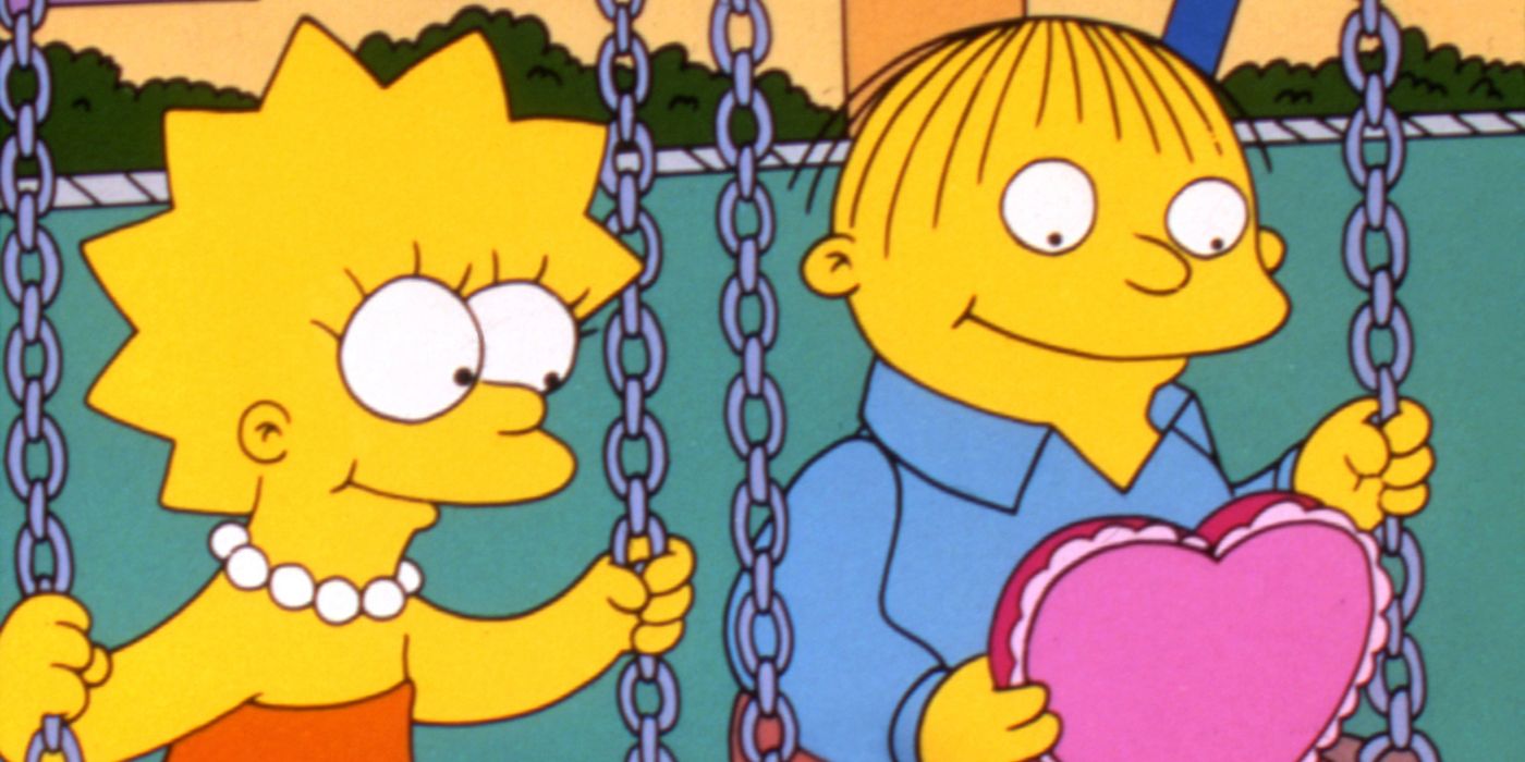 Lisa Simpson and Ralph Wiggum - wide 7