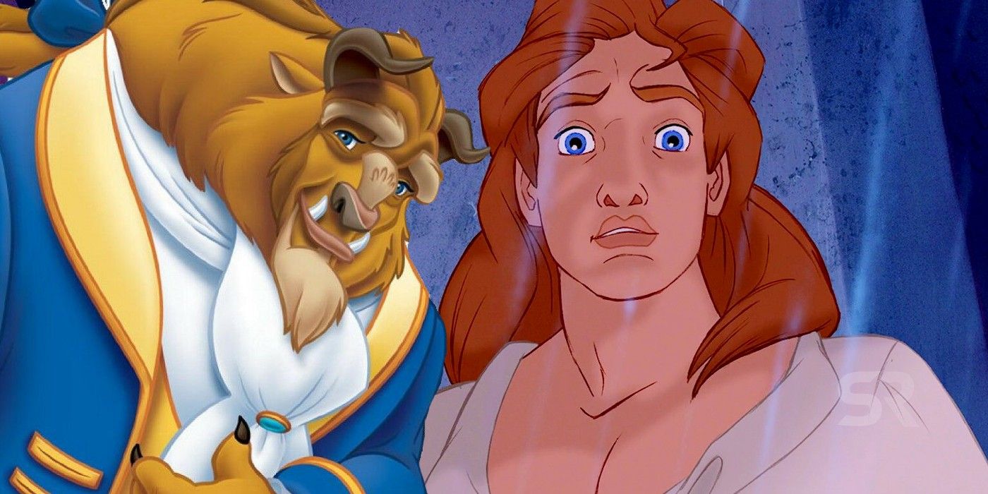[Beauty and the Beast] The Beast, after his curse is broken, revealing ...