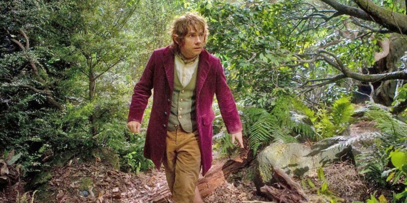 Bilbo Baggins as seen in the Hobbit Trilogy