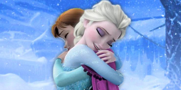 Bevroren Anna en Elsa