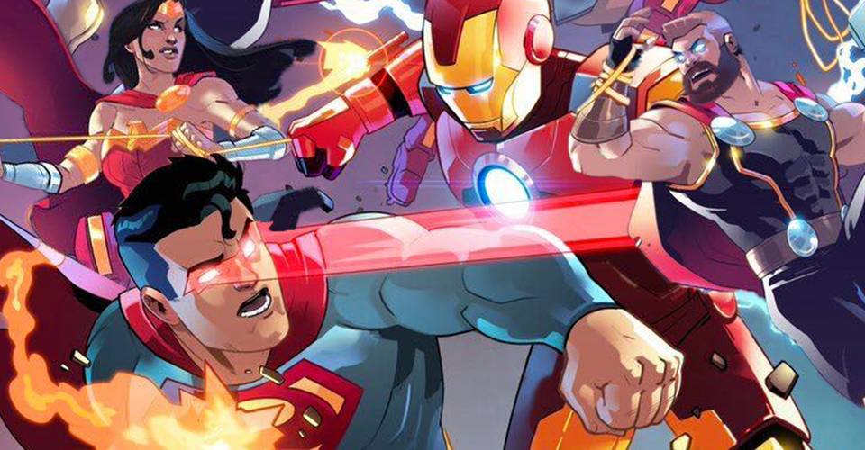 The Avengers Battle The Justice League In Epic Crossover