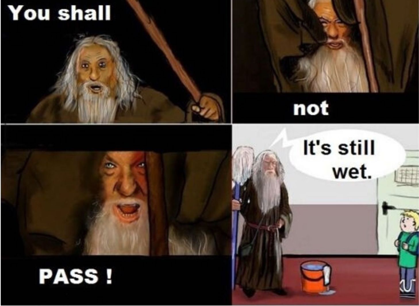 Lord Of The Rings 10 Hilarious You Shall Not Pass Memes That We Love