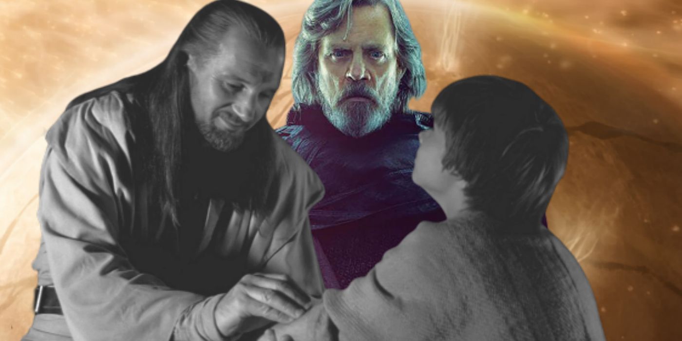 luke skywalker qui gon jinn