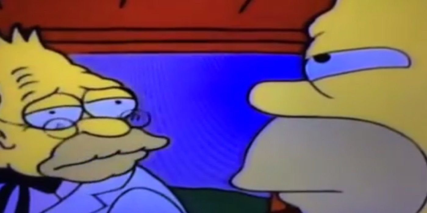 The Simpsons 10 Worst Things Grandpa Simpson Ever Did To Homer