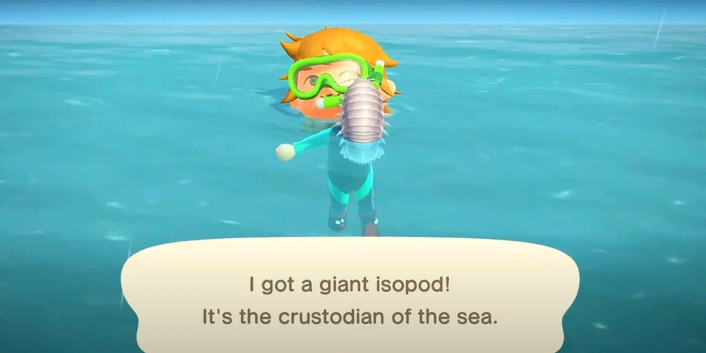 How to Find (& Catch) The Giant Isopod in Animal Crossing