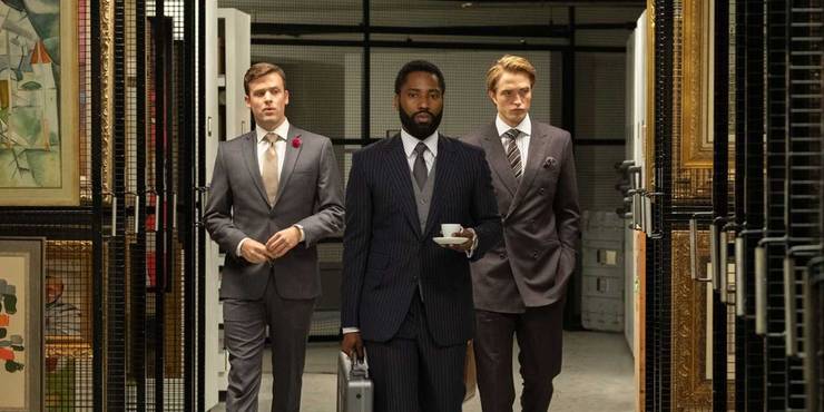 主人公のジョン・デイヴィッド・ワシントンと『テネット』のロバート・パティンソン