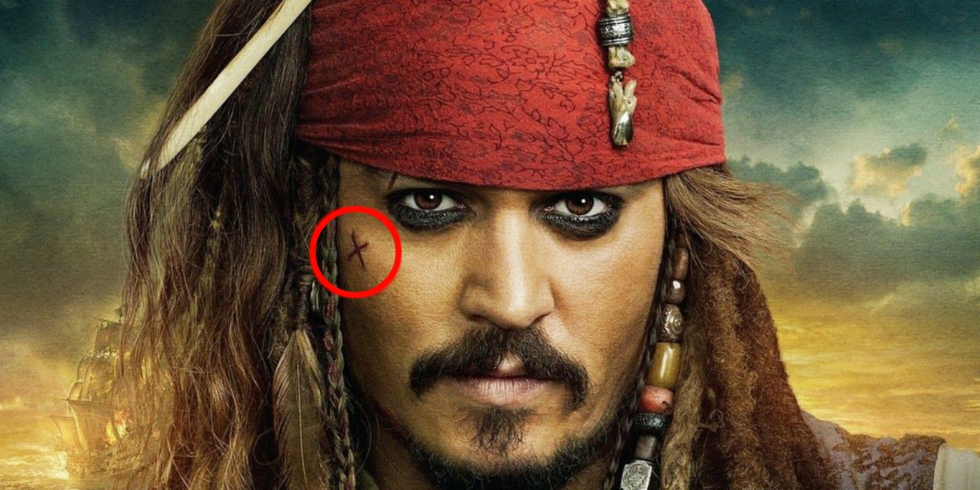 How Jack Sparrow Got His X Scar In Pirates Of The Caribbean