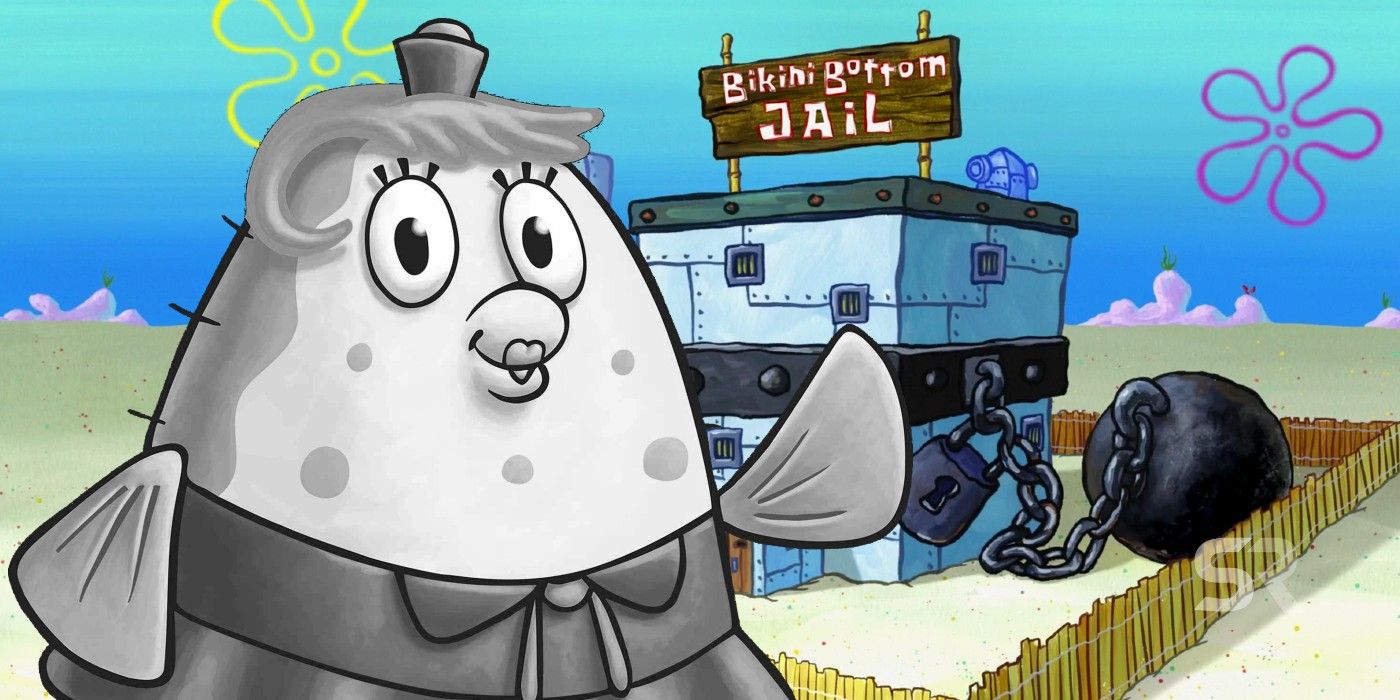 Spongebob Squarepants How Many Times Mrs Puff Has Gone To Prison