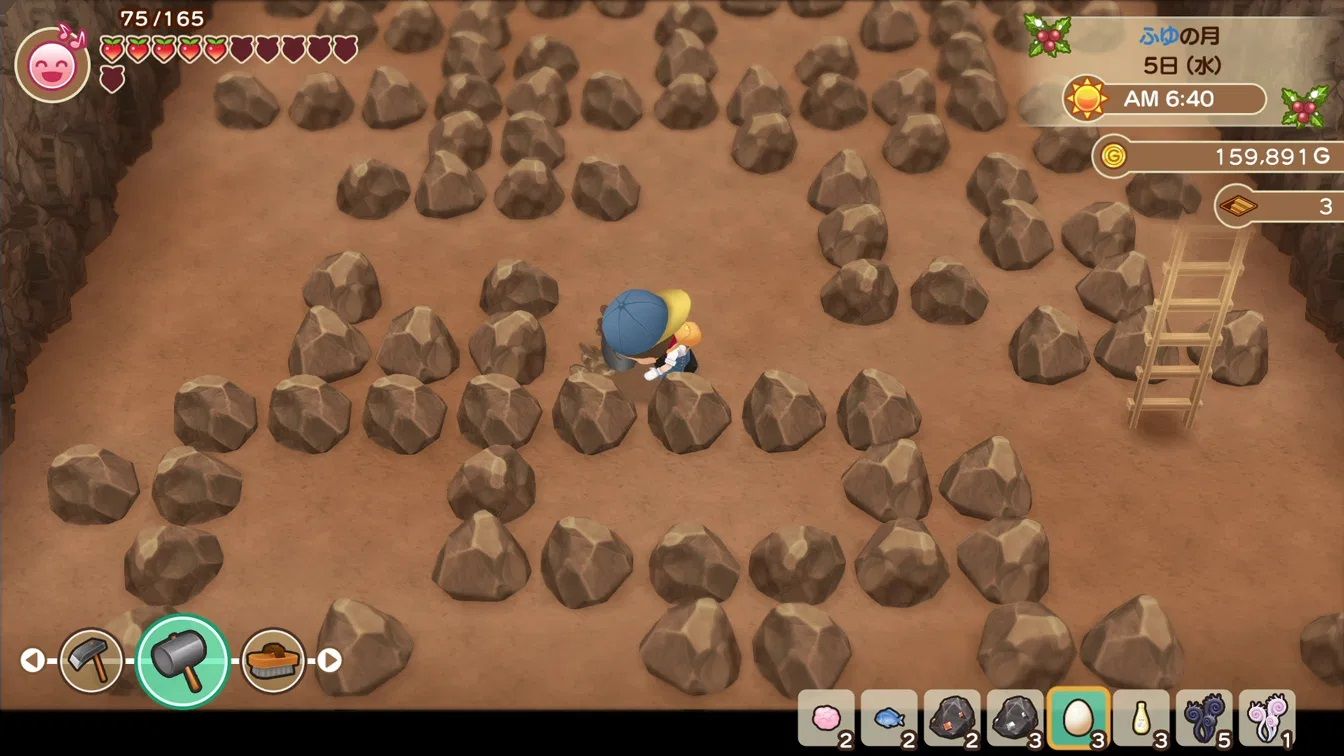 harvest moon friends of mineral town mining harvest moon friends of mineral town mining