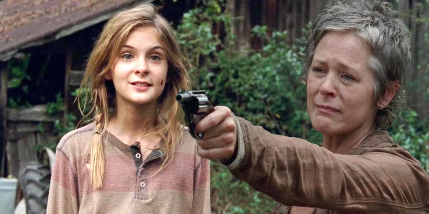 The Walking Dead Why Lizzie Killed Mika In Season 4