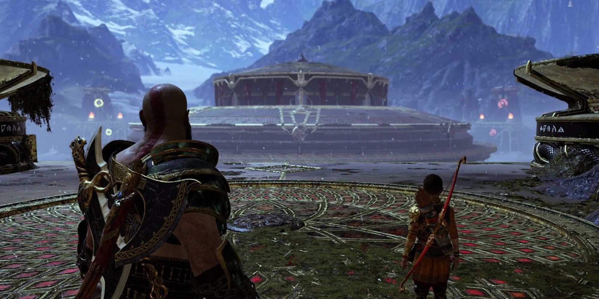 god of war 4 open world