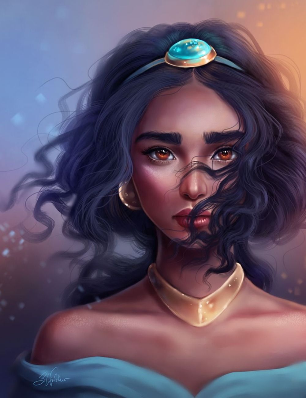 Aladdin 10 Pieces Of Jasmine Fan Art That Will Make Her Your Favorite Disney Princess