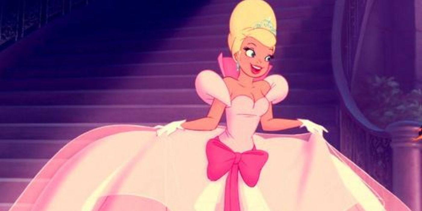 Many of the gowns worn by Disney princesses are full of volume, with adorab...