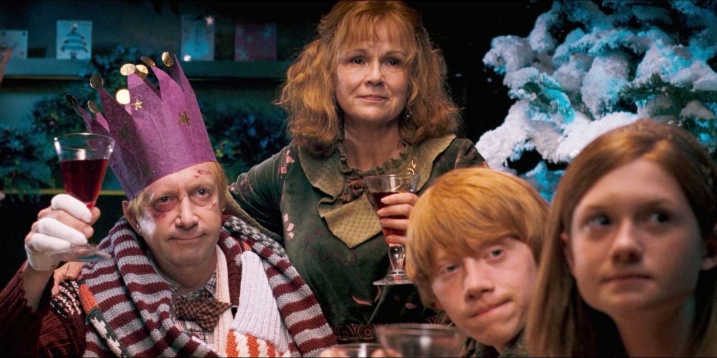 Harry Potter Recommending The Best Christmas Movies For Each Of The Weasleys