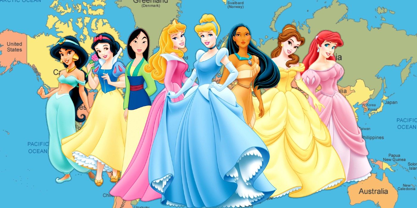 Where Each Disney Princess Movie Takes Place Screen Rant