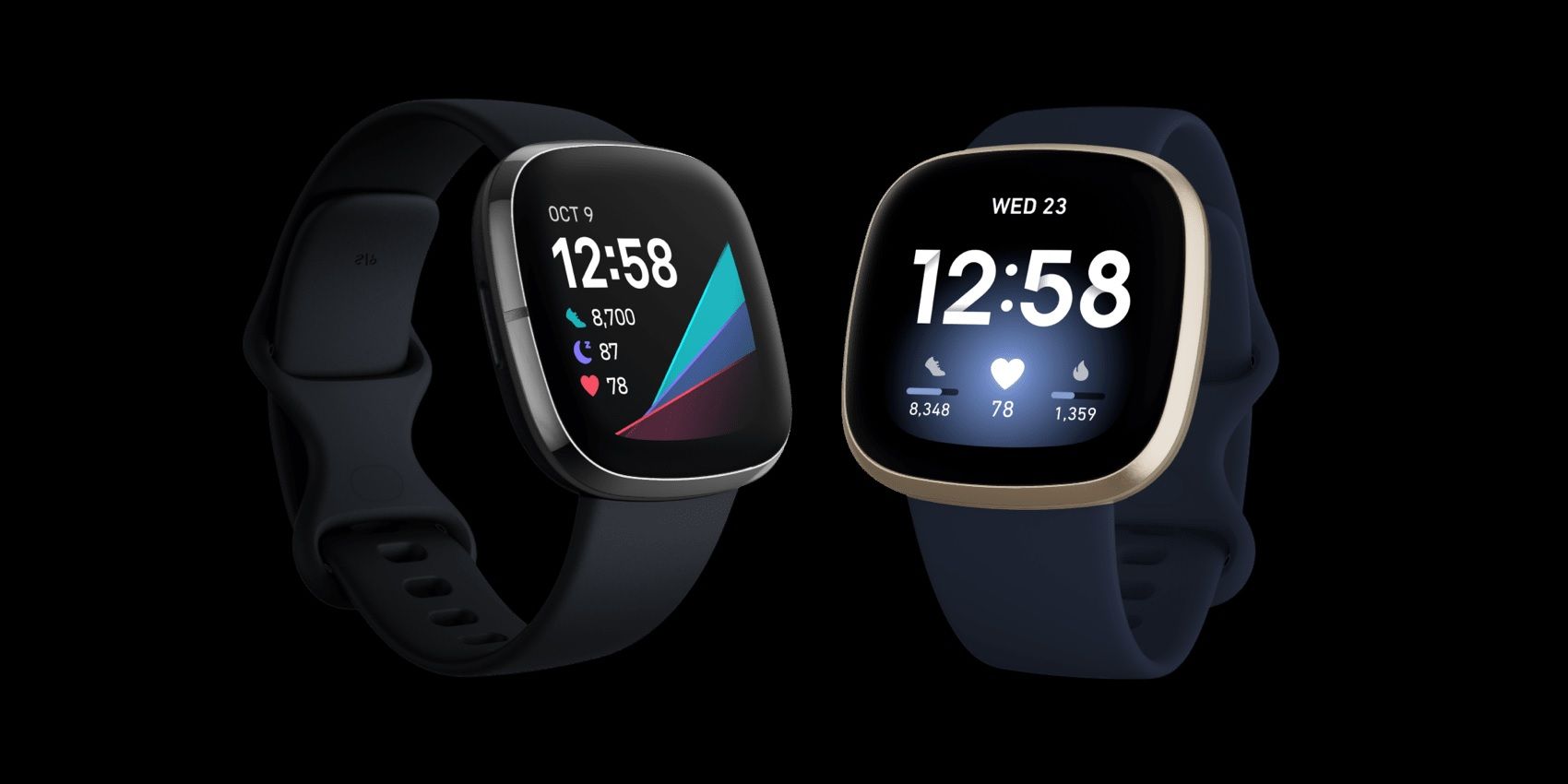 difference between fitbit versa 3 and sense