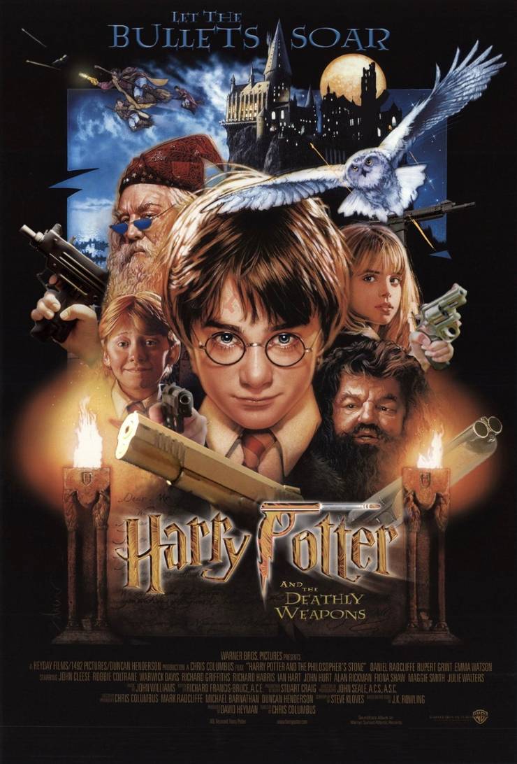 Harry Potter Video Replaces Wands With Guns In Hysterical Fan Edit