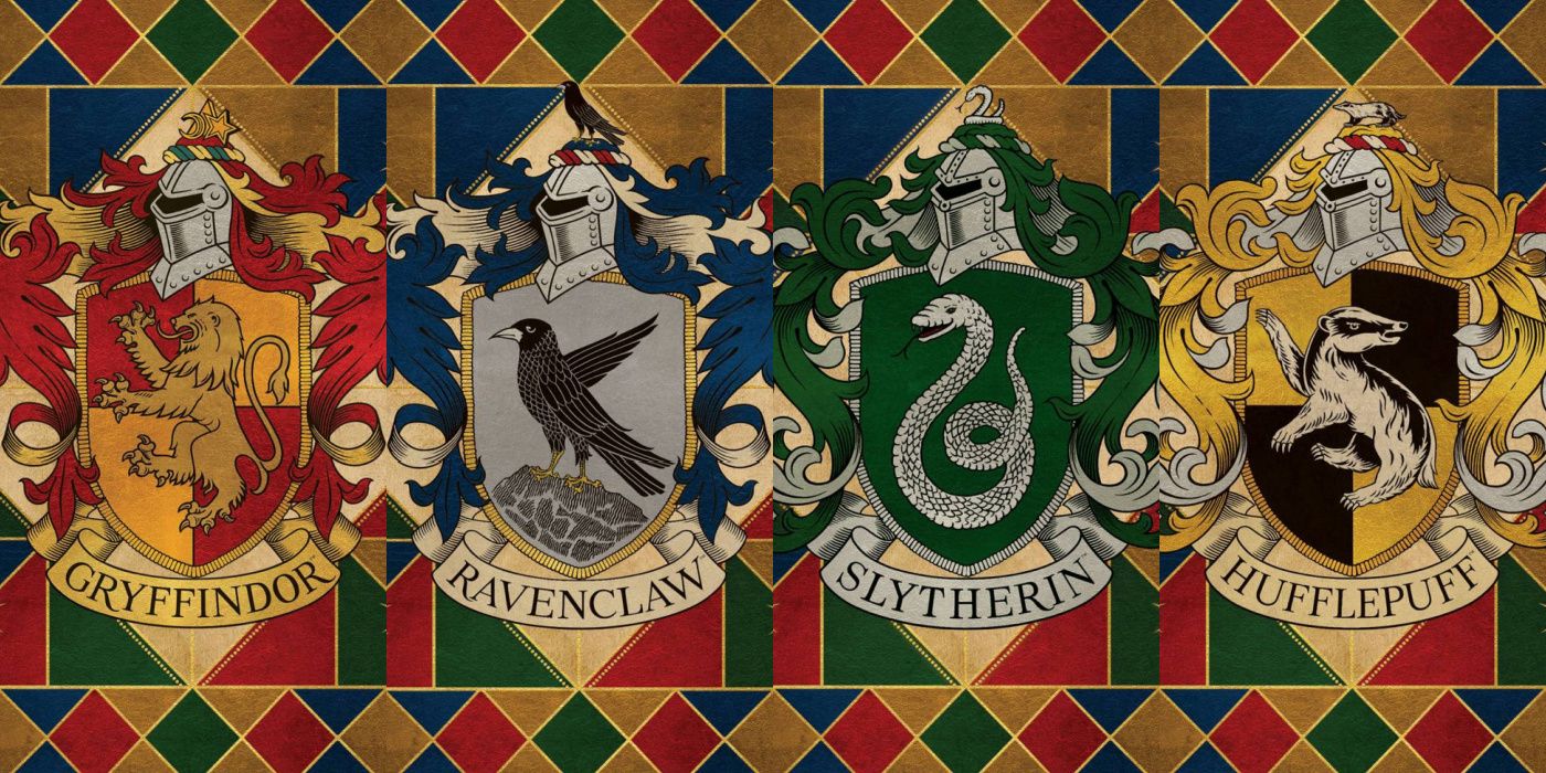 Hogwarts House Crests