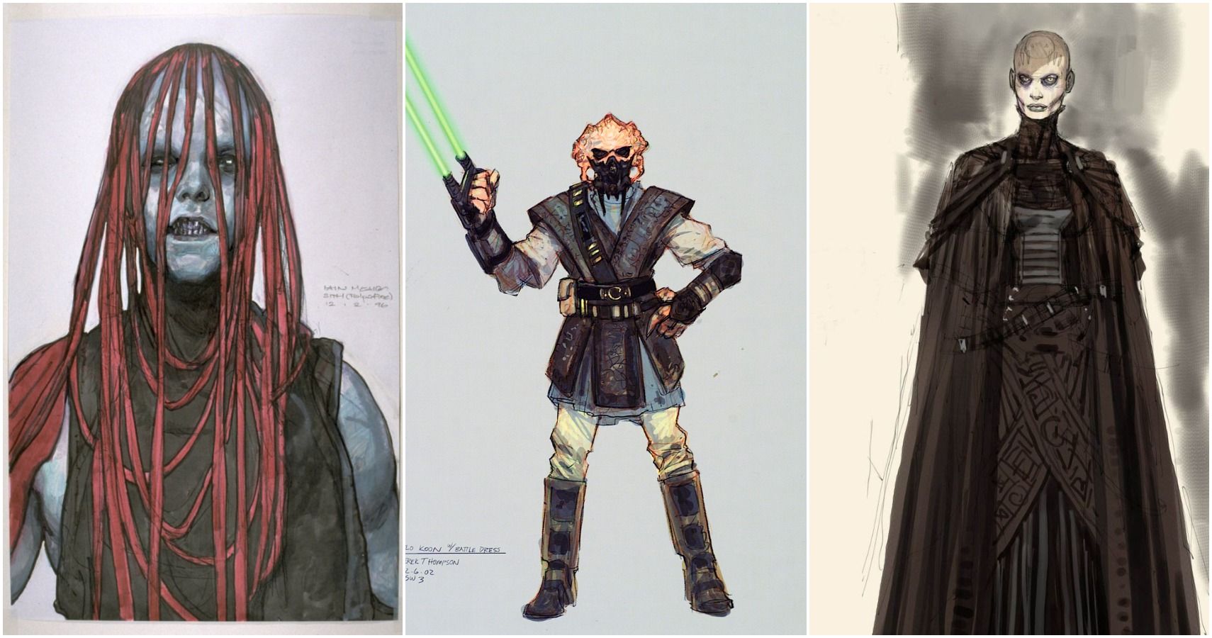 Star Wars 10 Jedi And Sith Pieces Of Concept Art That Are Incredible