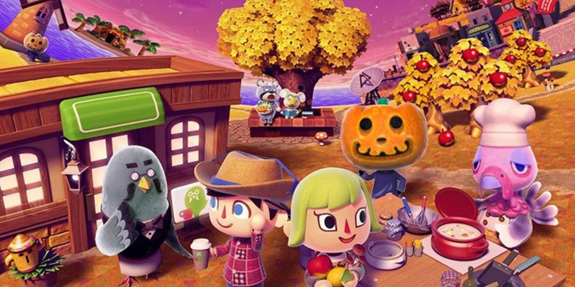 Animal Crossing New Horizons' Best Halloween-Themed Island Ideas