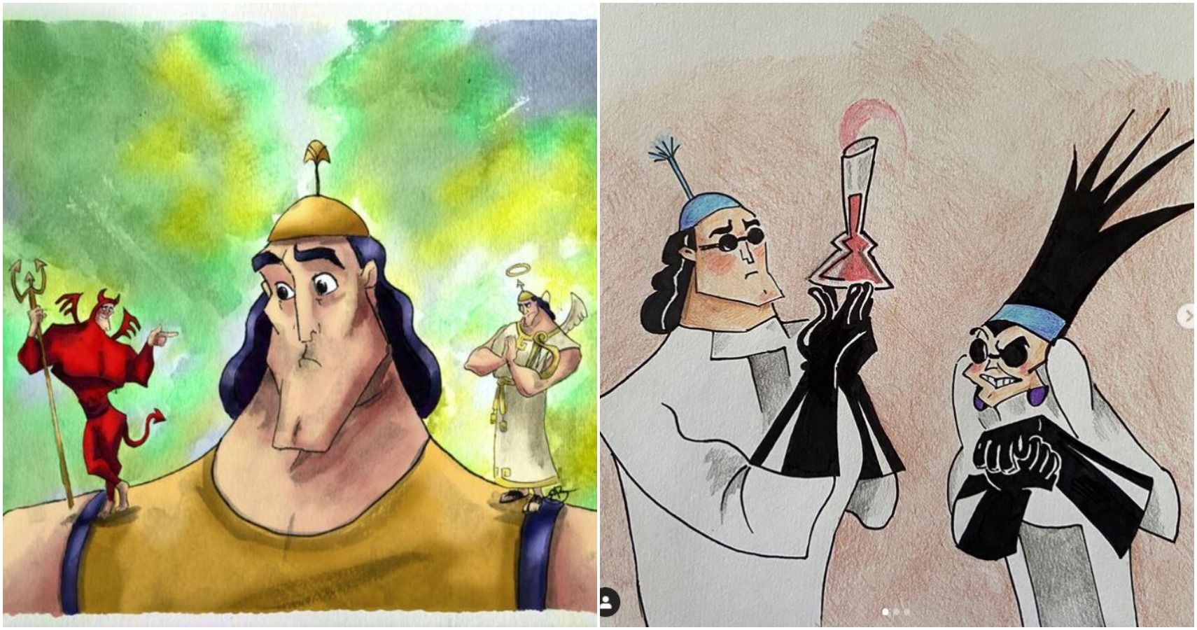 The Emperors New Groove 10 Fan Art Pictures Of Kronk That Will Make You Love Him Even More