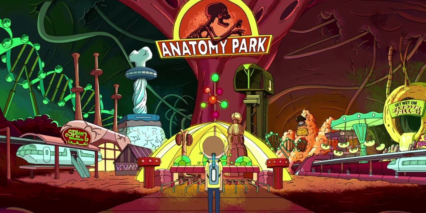 Rick & Morty Every Jurassic Park Reference In Anatomy Park