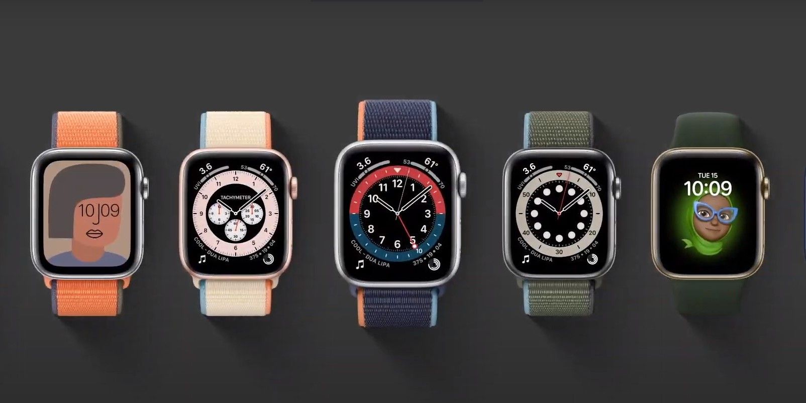 Apple Watch Series 6 All The New Watch Faces To Choose From