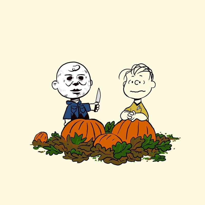Charlie Brown & The Peanuts Gang Meet 80s Horror Icons In Fan Art