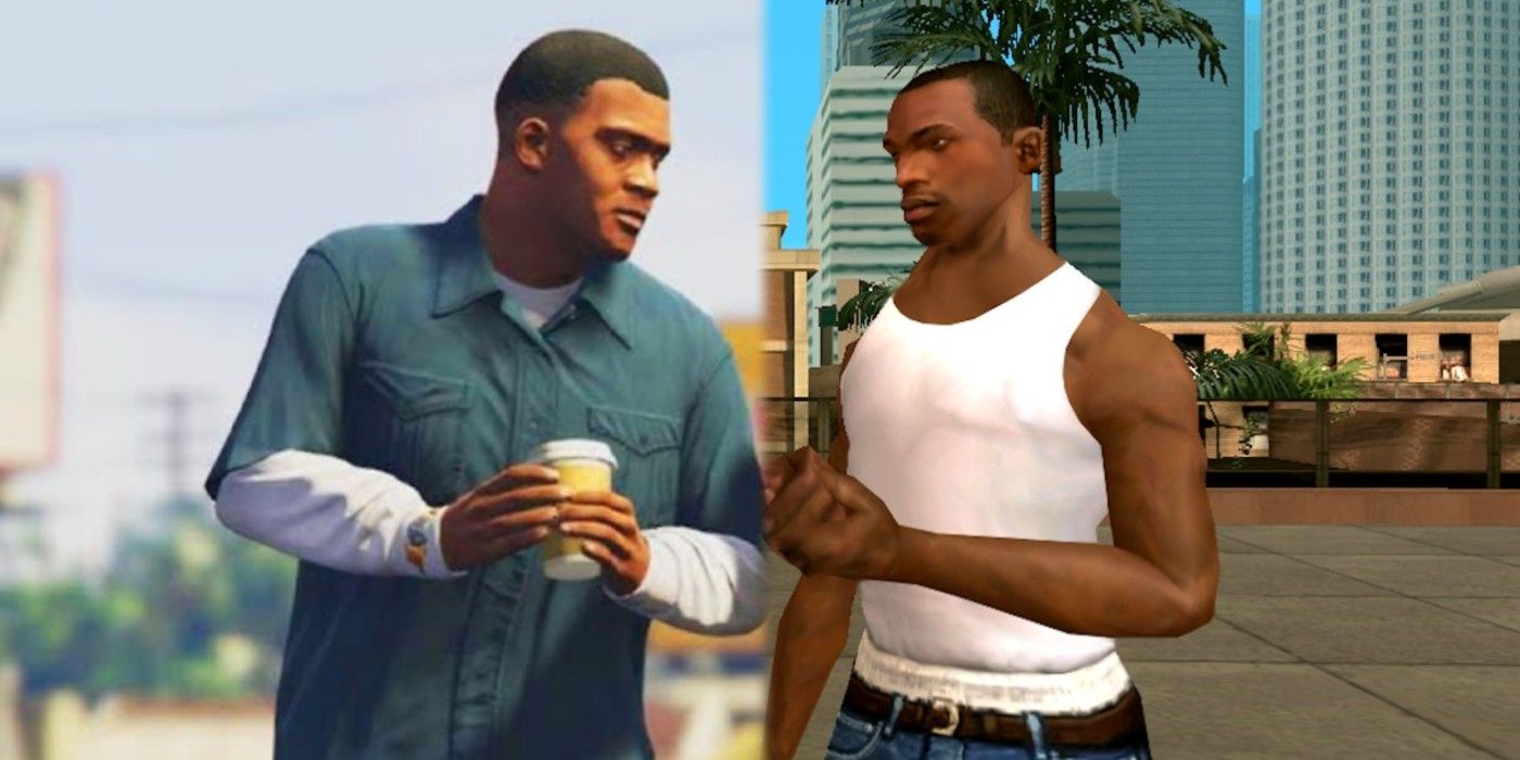 How Grand Theft Auto 5s Franklin & San Andreas CJ Are Related