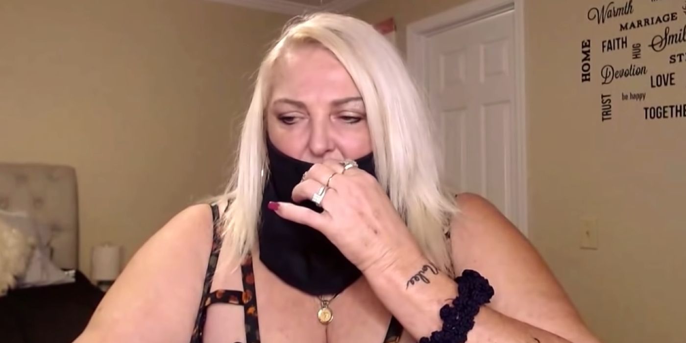 90 Day Fiancé Angela Deem Explains Why Shes Wearing A Mask For TellAll. 
