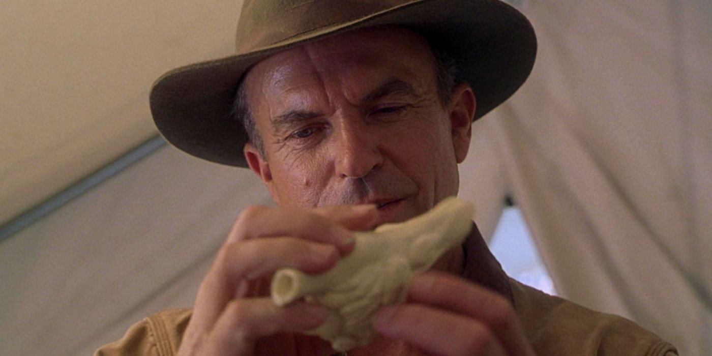 Sam Neill as Alan Grant in Jurassic Park 3