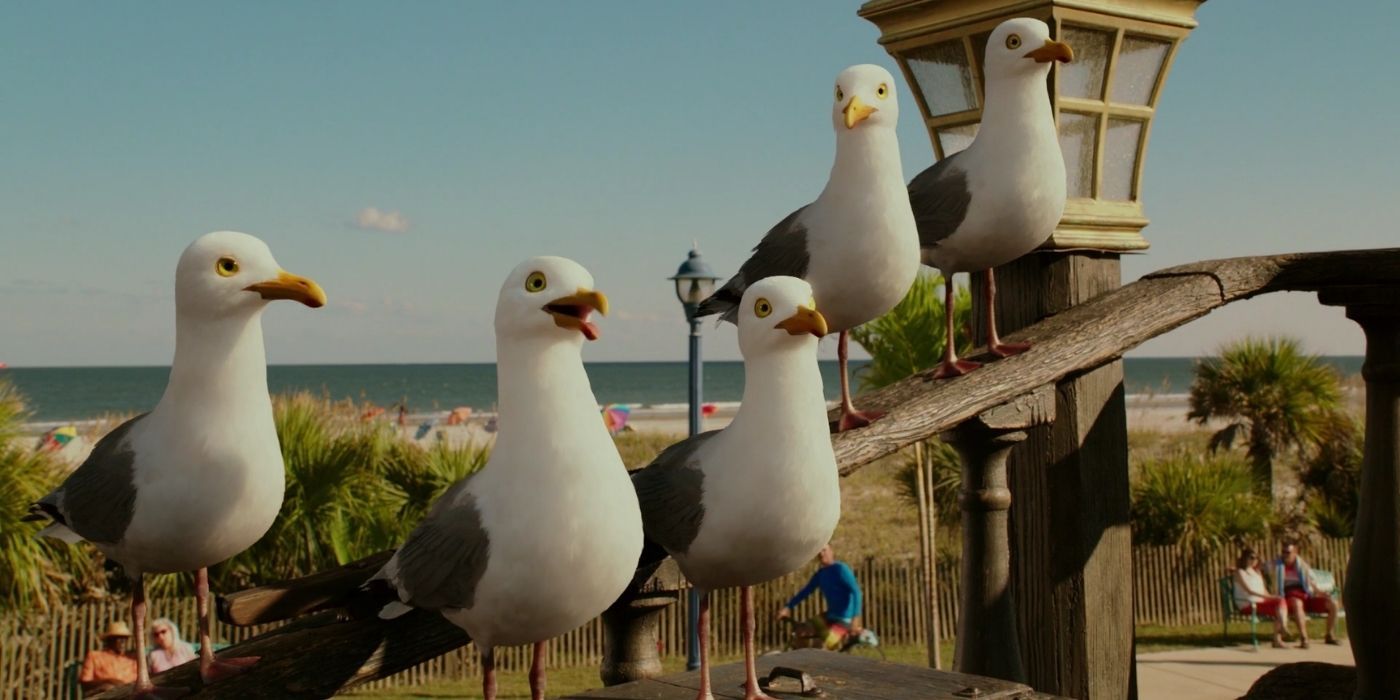 Seagulls On The SpongeBob Movie Sponge Out Of Water