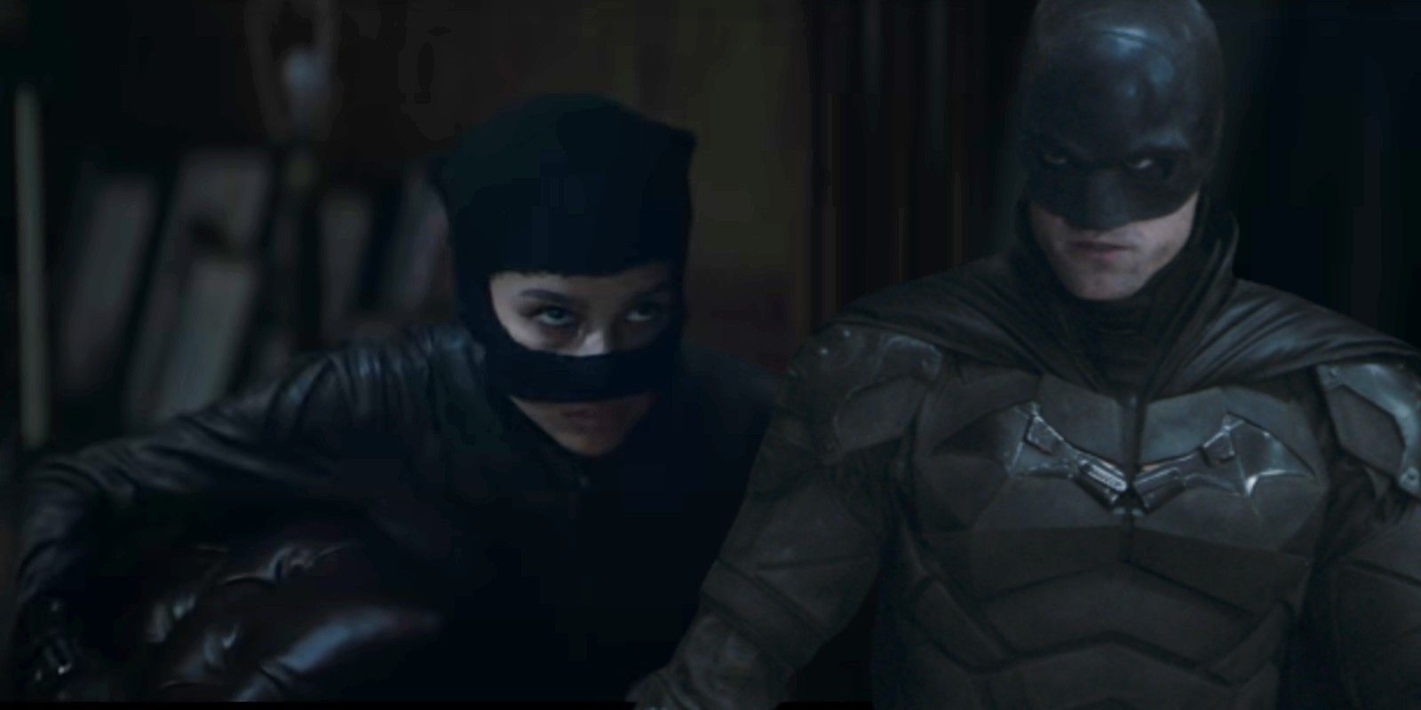 The Batman - First look at Catwoman & Riddler