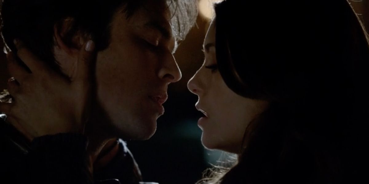 The Vampire Diaries Elena’s 10 Best Kisses With Stefan & Damon