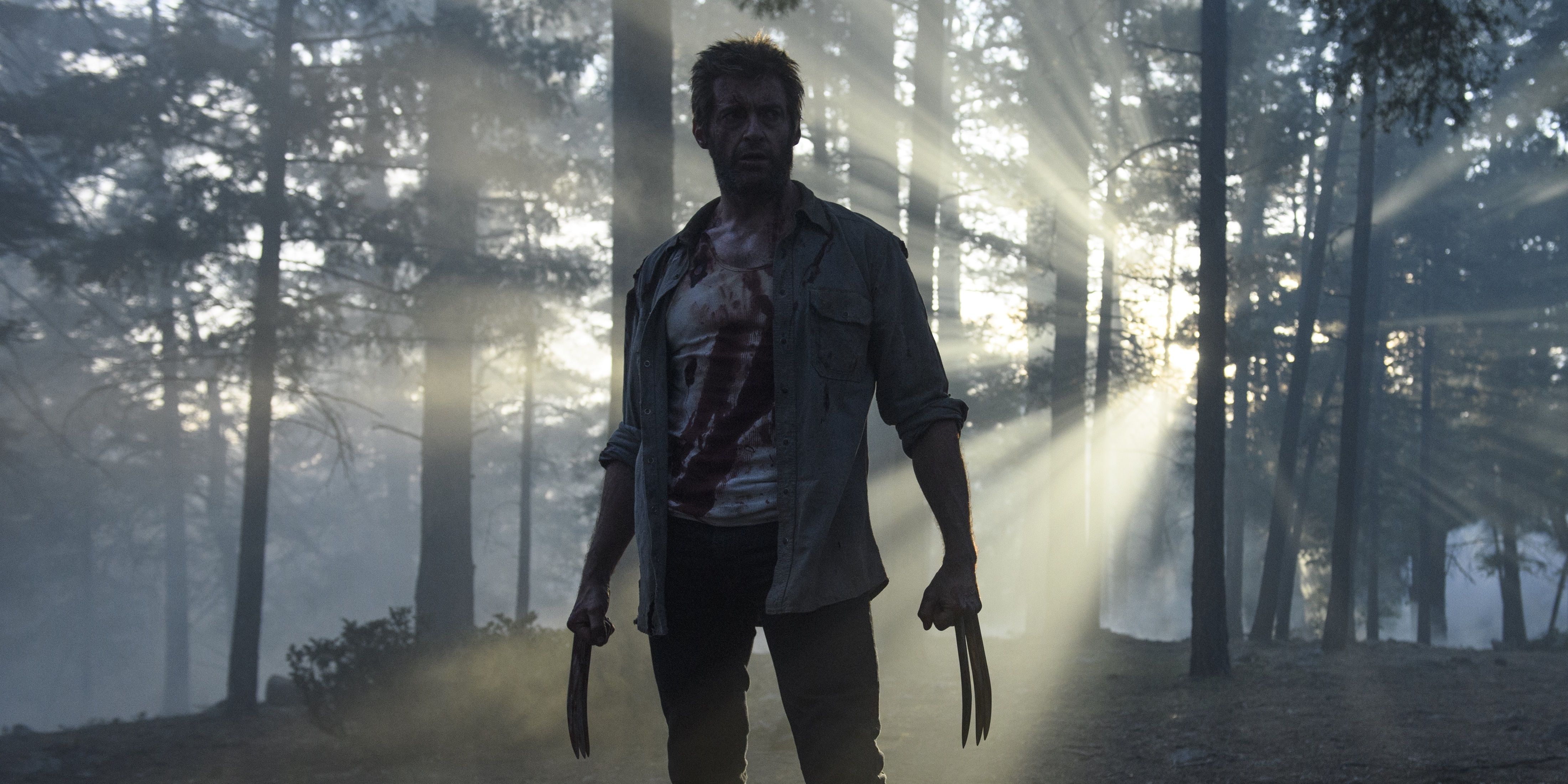 Hugh Jackman as Wolverine in Logan 1