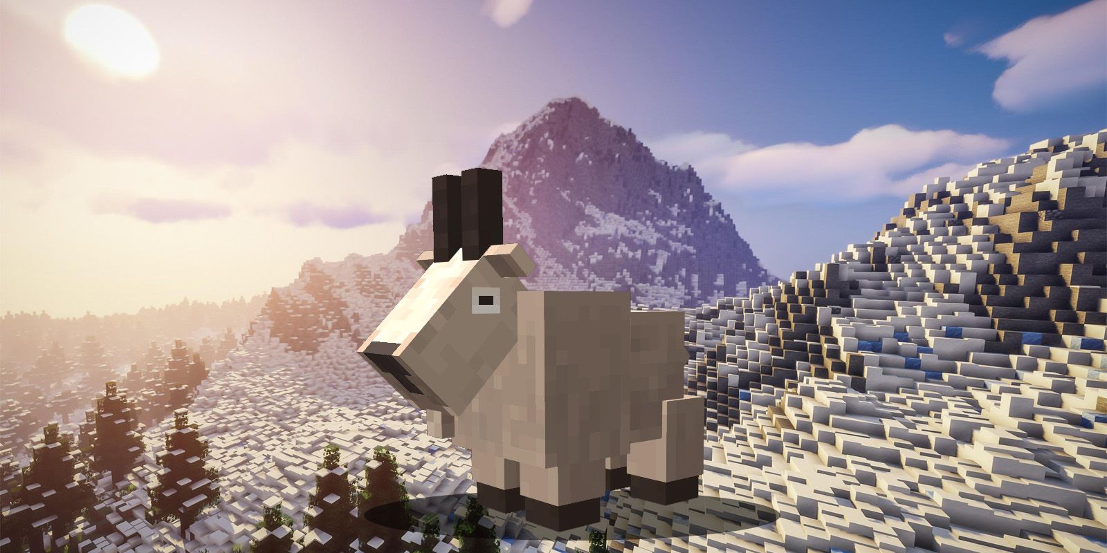 Minecraft Goats Go Live Early For Bedrock Beta Players