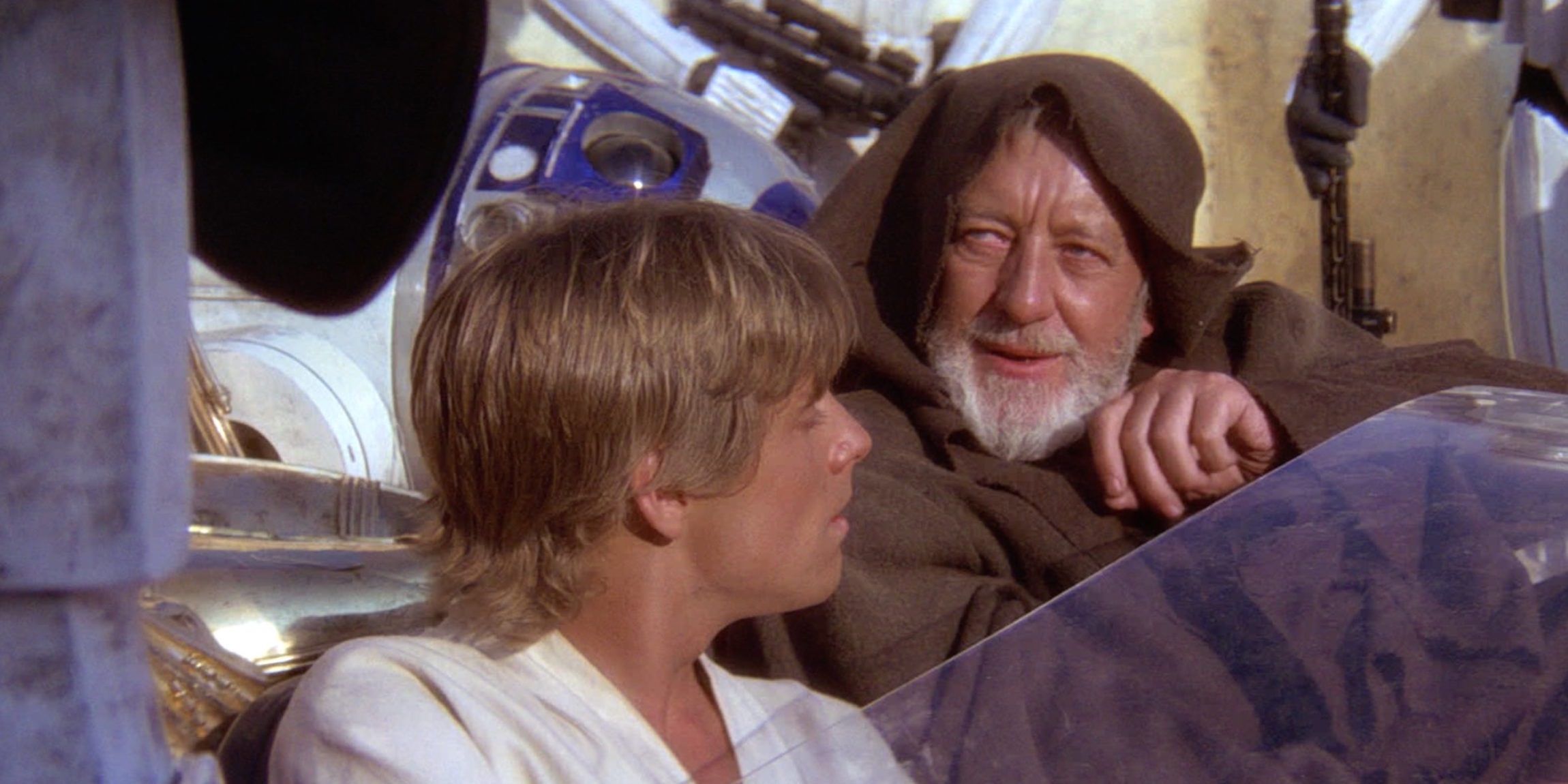 Obi Wan uses the Jedi mind trick in Star Wars