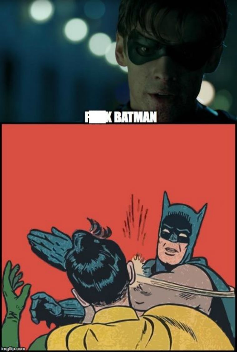 9. Batman Vs The F-Bomb. 
