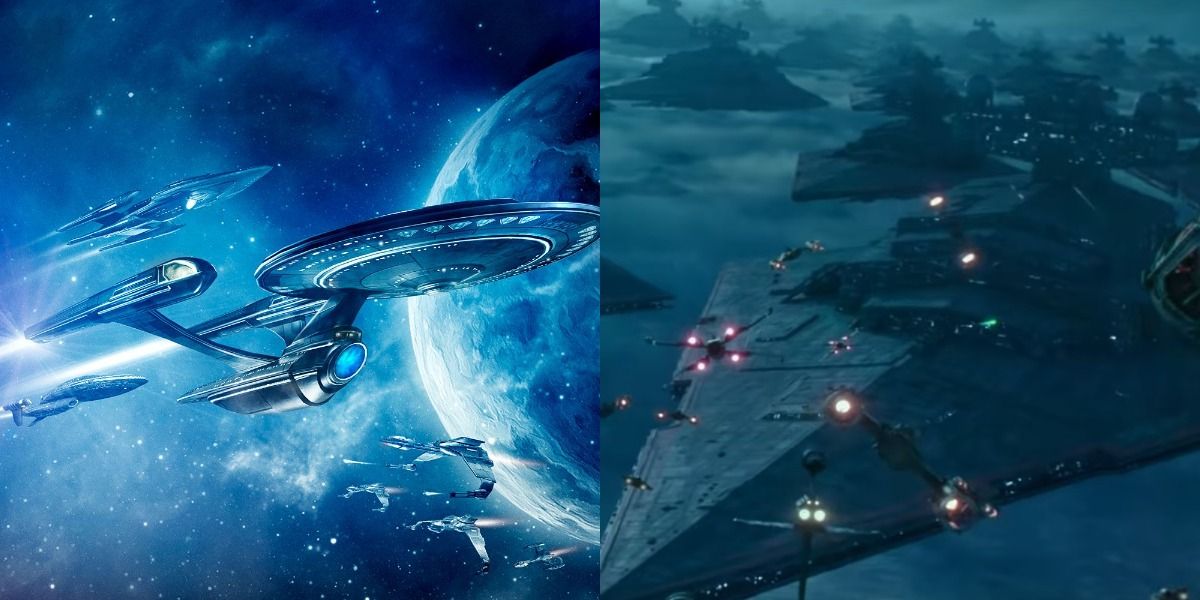 10 Battles That Would Have To Happen In A Star Wars & Star Trek Crossover