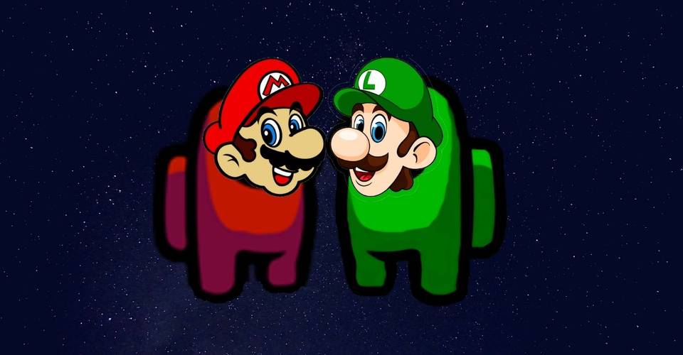 Among Us How To Get The Mario Luigi Skin Mods Screen Rant